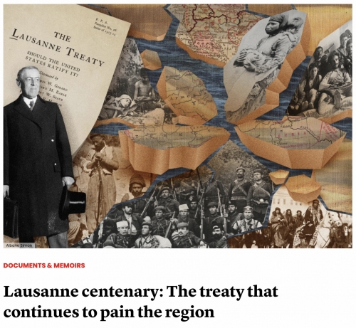 Treaty of Lausanne (Al Majalla Magazine) / Publication