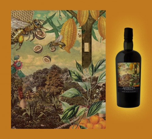 LMDW Artist #4 - BUNNAHABHAIN - Whisky (Label)