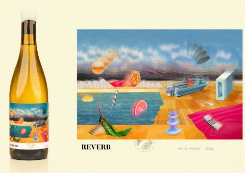 Le Chais du Port de la Lune - White wine Label 